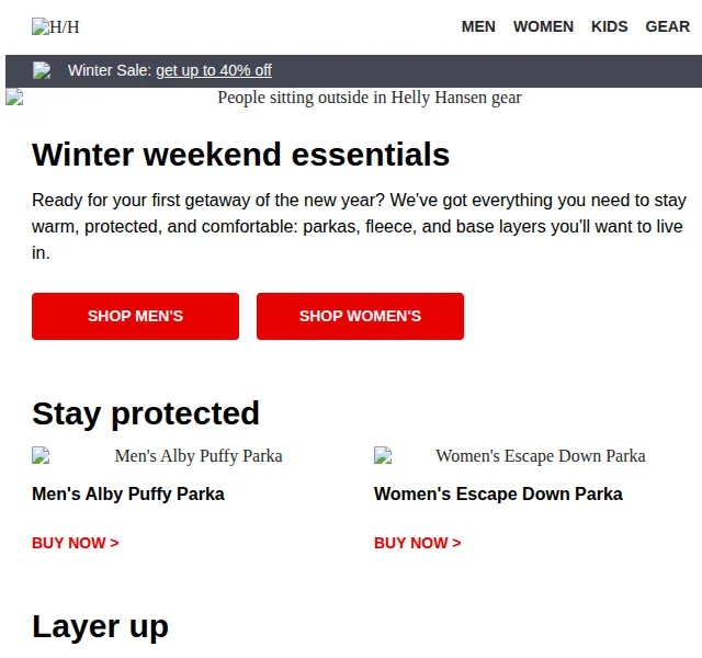 Helly Hansen: zimní výprodej až 40% – červenec 2026 | Nuslet.cz