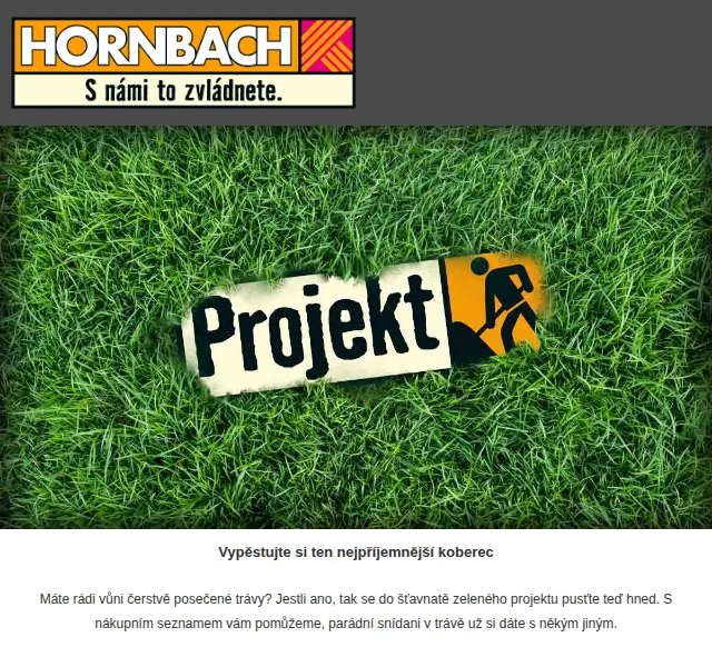HORNBACH: Návod na trávník jako z katalogu – červenec 2026 | Nuslet.cz