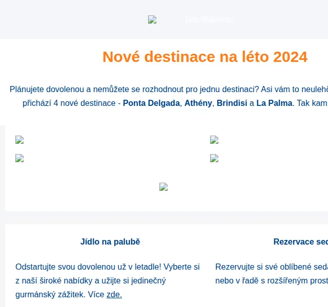 Smartwings: nové letní destinace 2024 – Athény, Ponta Delgada a další | Nuslet.cz
