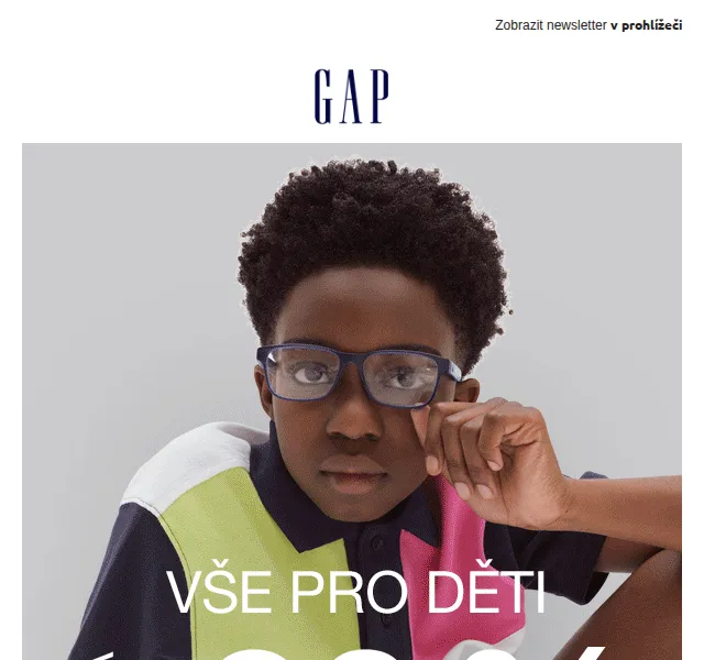GAPstore.cz: Vše pro děti -20% – červenec 2026 | Nuslet.cz