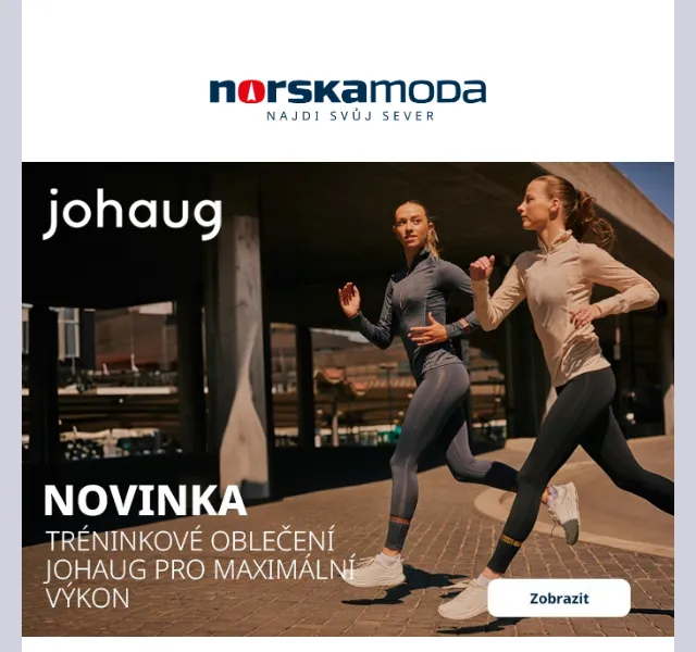 Norskamoda.cz: Johaug dámská kolekce – červenec 2026 | Nuslet.cz