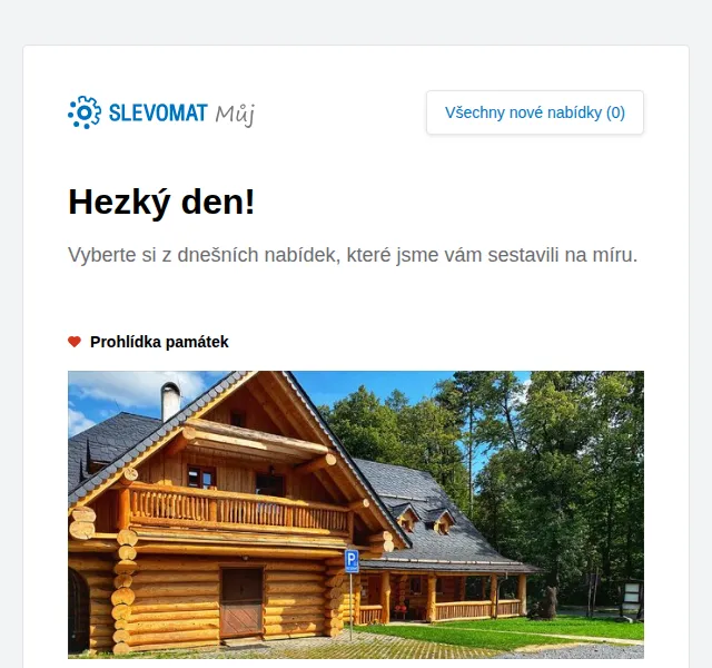 Slevomat: Srub v Beskydech se snídaní od 1 799 Kč – červen 2026 | Nuslet.cz