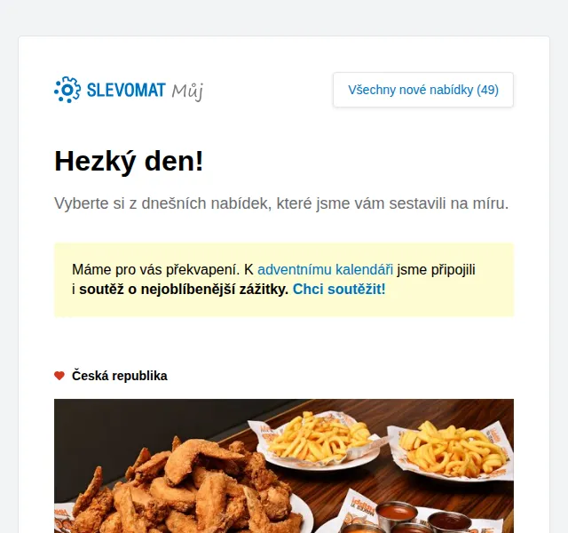 Slevomat: 50 ks kuřecích křídel v Hooters za 699 Kč – červen 2026 | Nuslet.cz