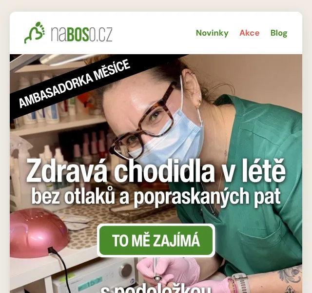 naBOSo: Barefoot boty se slevou až 21 % – červenec 2026