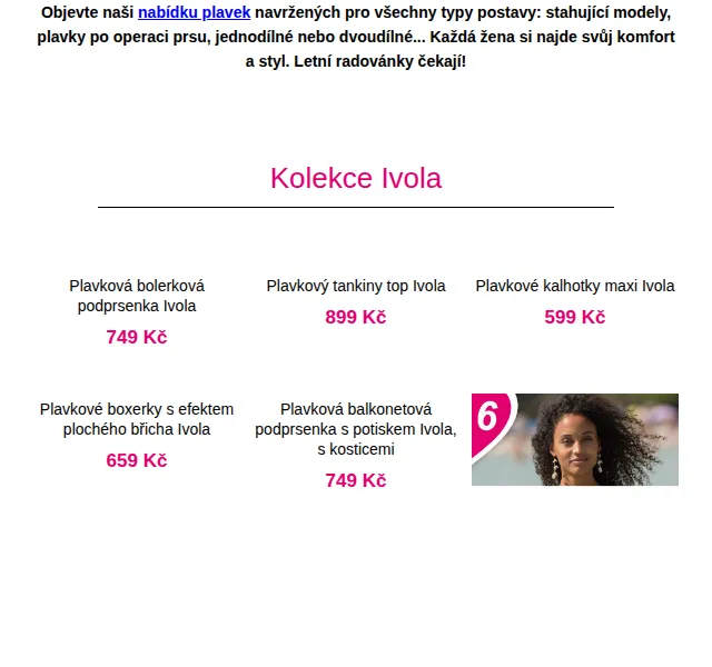 Blancheporte: Plavky se slevou až 40 % – červenec 2026 | Nuslet.cz