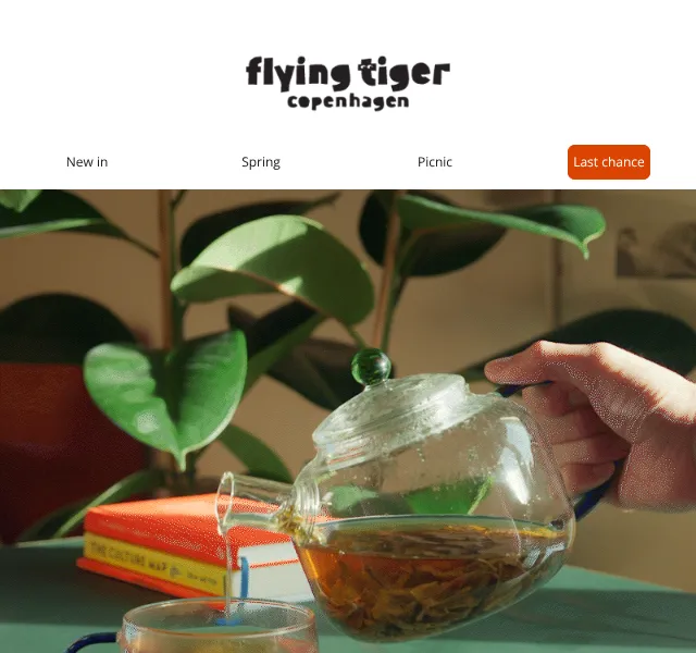 Flying Tiger Copenhagen: Nové náčiní na čaj a kávu – červenec 2026