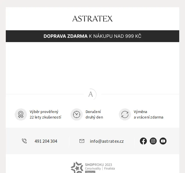 Astratex: 15% sleva na Calvin Klein, DKNY, Ralph Lauren – červenec 2026 | Nuslet.cz