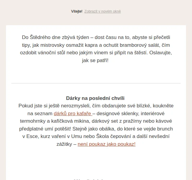 Jídlo a radost: Vánoční tipy a dekorace – červen 2026 | Nuslet.cz
