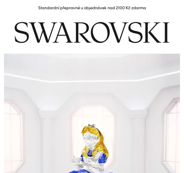 Swarovski: Disney Alenka v říši divů – červenec 2026 | Nuslet.cz