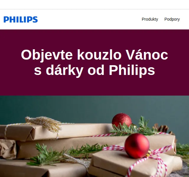 Philips: Vánoční inspirace na dárky – červenec 2026 | Nuslet.cz