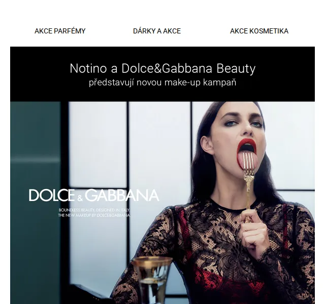 Notino: Dolce&Gabbana Beauty Il Pranzo make-up kolekce – červenec 2026 | Nuslet.cz