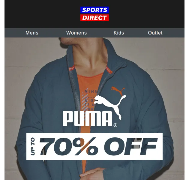 Sportsdirect: PUMA Flash Sale do 70 % – červen 2026 | Nuslet.cz