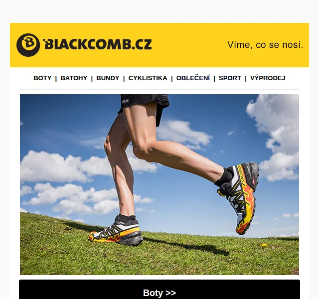 Blackcomb.cz: Stylové boty Vans, Converse, Salomon – červen 2026 | Nuslet.cz