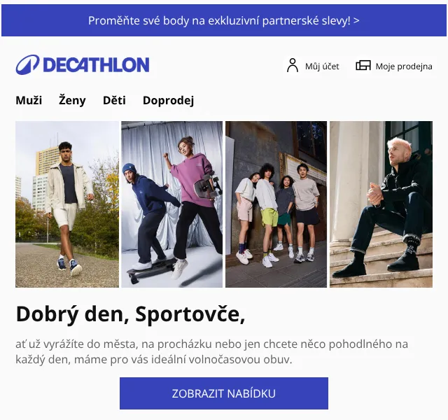 Decathlon: Adidas tenisky -23 % – červen 2026 | Nuslet.cz