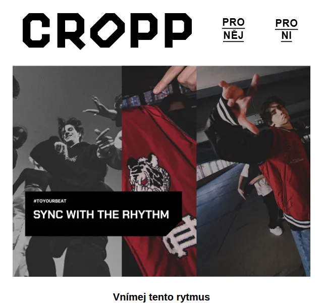 Cropp: nová kolekce SYNC WITH THE RHYTHM – červenec 2026 | Nuslet.cz