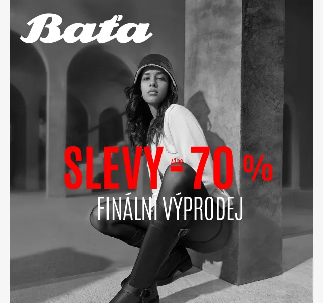 Baťa: Finální výprodej až -70 % – duben 2026 | Nuslet.cz