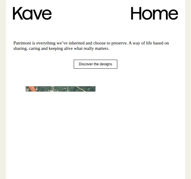 Kave Home Sale: Letní kolekce Patrimoni – červenec 2026 | Nuslet.cz
