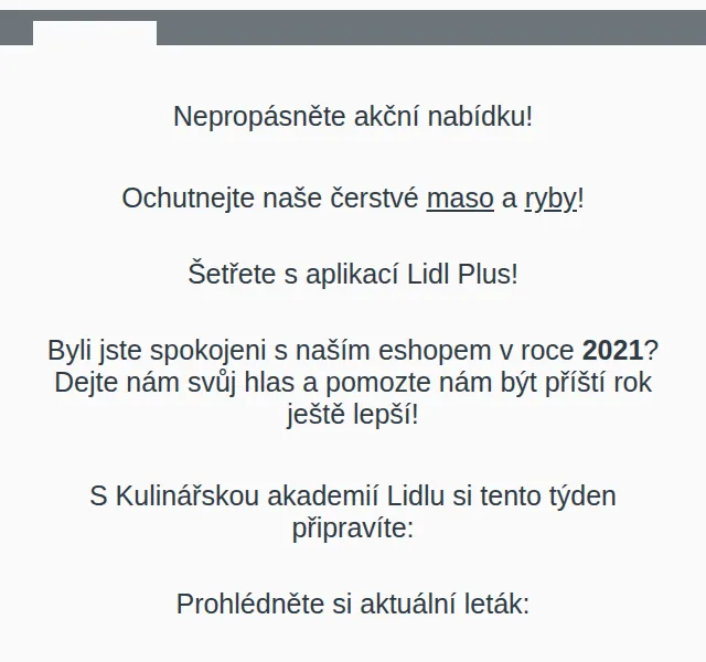 Lidl: Sleva na BIO produkty, maso a ryby – únor 2026 | Nuslet.cz