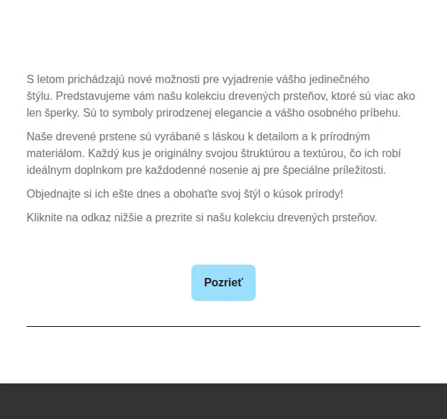Waidzeit: Kolekce dřevěných prstenů – červenec 2026 | Nuslet.cz