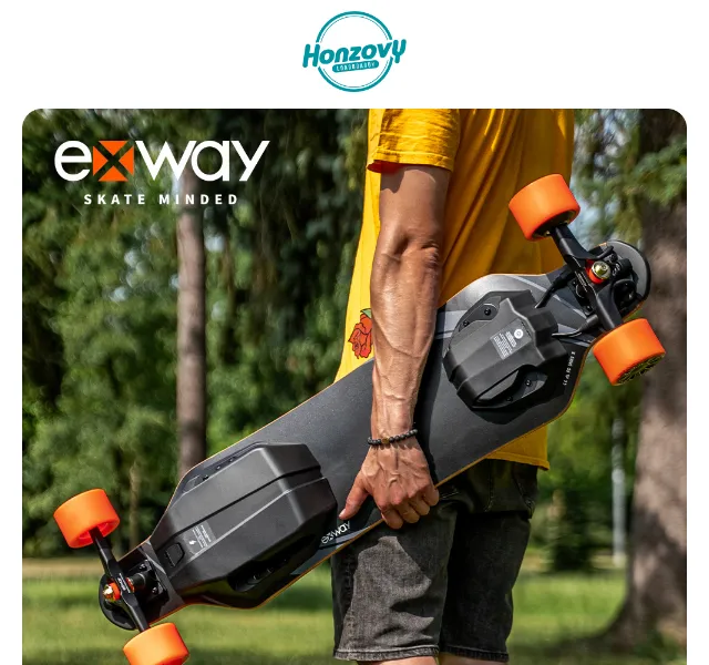 Honzovy Longboardy: Sleva až 32 % na Exway – červenec 2026 | Nuslet.cz