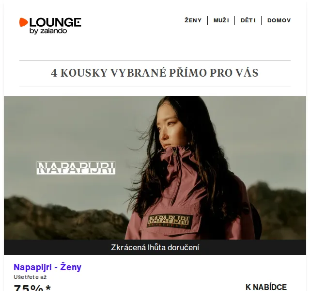 Lounge by Zalando: Napapijri, DKNY, Benetton – červenec 2026 | Nuslet.cz