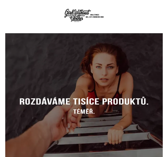 Girls Without Clothes: Slevy až 70 % – červenec 2026 | Nuslet.cz