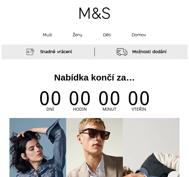 Marks and Spencer: 25% sleva na doplňky – září 2023 | Nuslet.cz