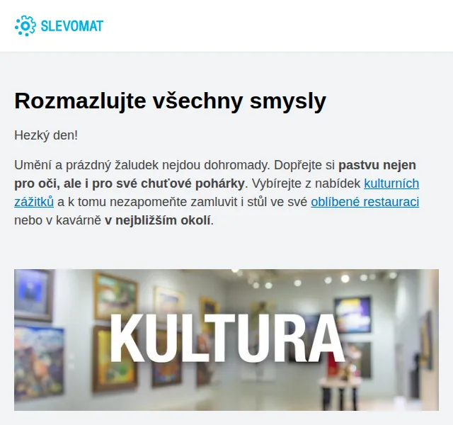 Slevomat: Vstupenky na kulturu a restaurace – červen 2026 | Nuslet.cz