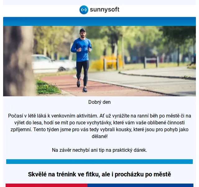 Sunnysoft.cz: pohyb a dárky s 48% slevou – červenec 2026 | Nuslet.cz