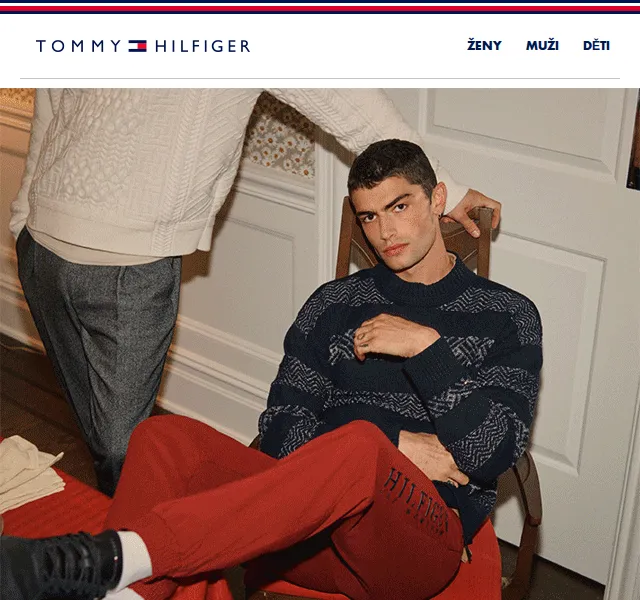 Tommy Hilfiger: Pohodlné sváteční kousky – červen 2026 | Nuslet.cz