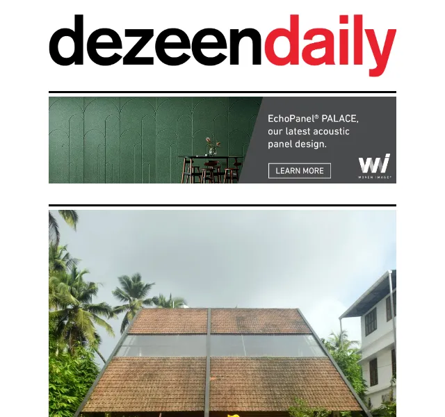 Dezeen Daily: Ten domů s Eames křesly a nová architektura – červenec 2026 | Nuslet.cz