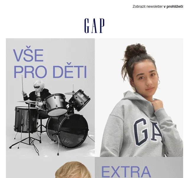 GAPstore.cz: Dětské oblečení s extra -25 % – červen 2026 | Nuslet.cz