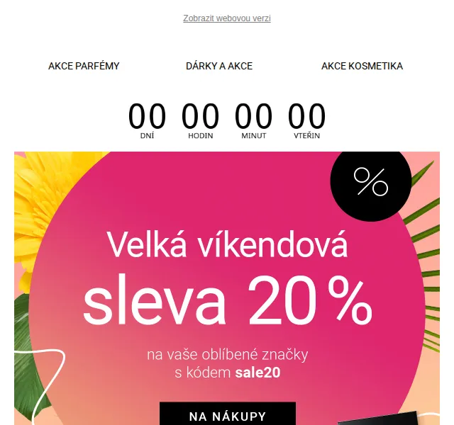 Notino: Víkendové slevy 20 % na Sol de Janeiro, Dolce & Gabbana a další – červen 2026 | Nuslet.cz