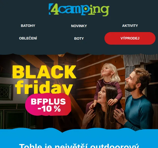 4camping.cz: Slevy až 50 % na outdoor – červenec 2026 | Nuslet.cz