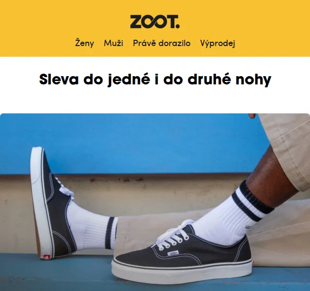ZOOT: Extra −33 % na boty ve slevě – červen 2026 | Nuslet.cz