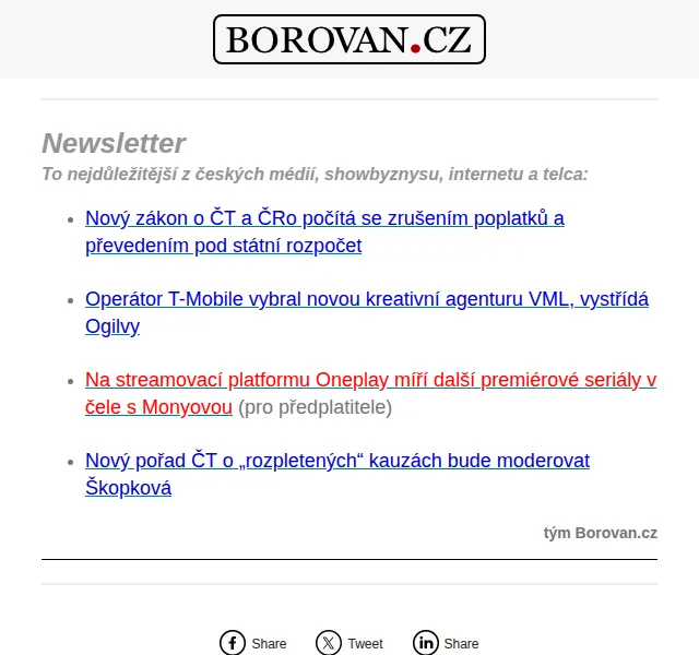 Aleš Borovan: Nový zákon o ČT a ČRo – červenec 2026 | Nuslet.cz