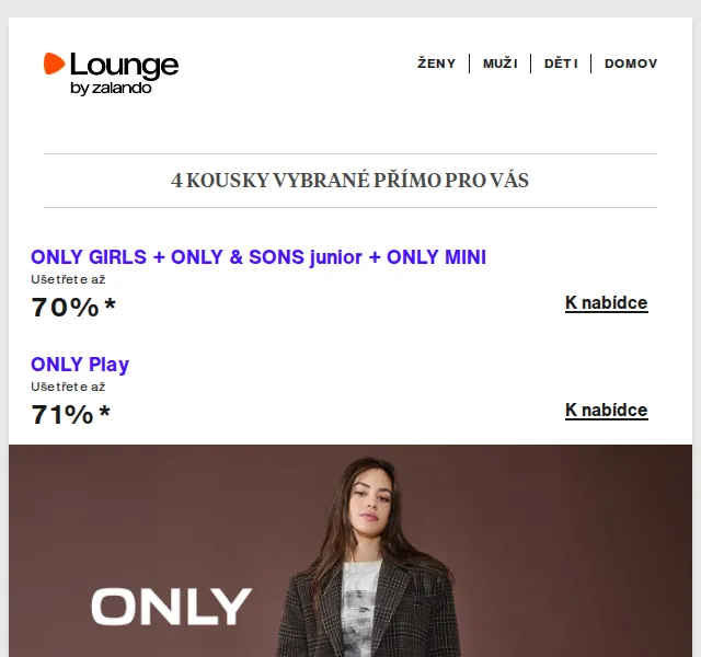 Lounge by Zalando: až 75 % sleva — duben 2026 | Nuslet.cz