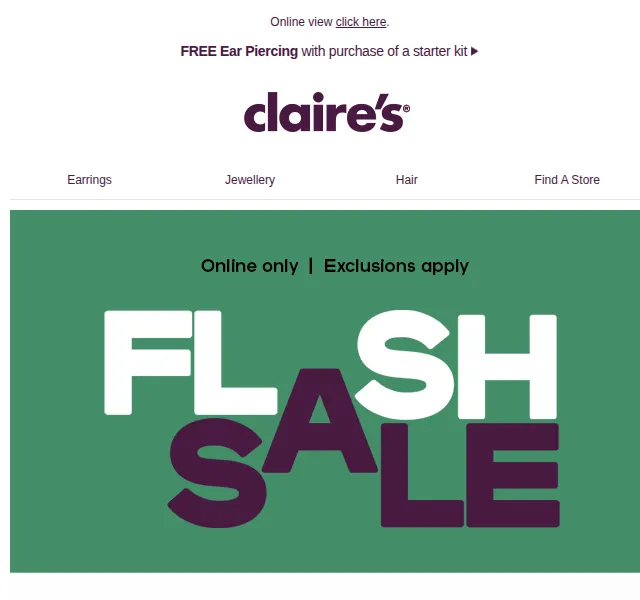 Claire's: 50% sleva na šperky – červen 2026 | Nuslet.cz