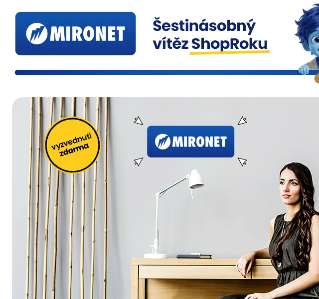 Mironet: Pracovní koutek – nábytek a doplňky – září 2026