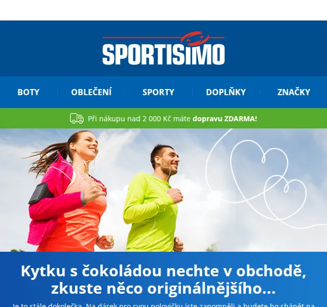Sportisimo: Dárky na Valentýna a párové sporty – únor 2023 | Nuslet.cz