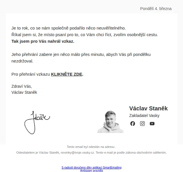 Vasky: Tajná nabídka – březen 2026 | Nuslet.cz