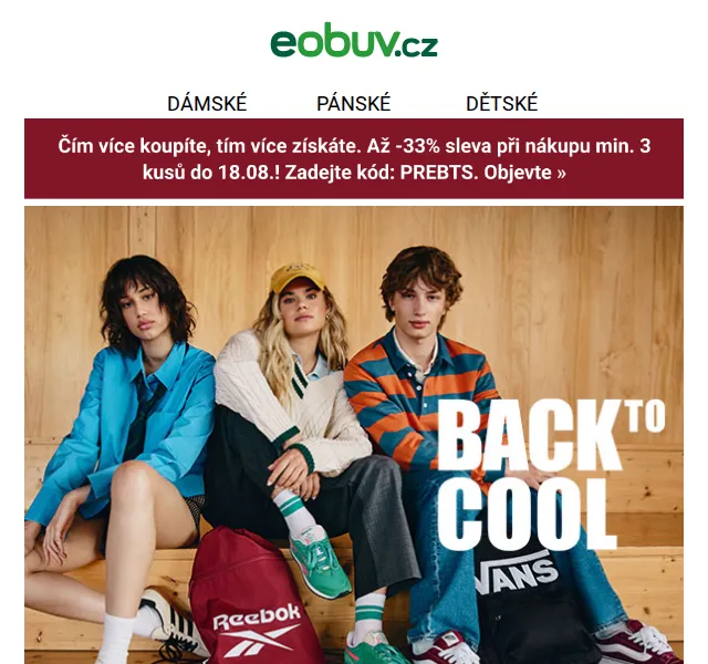eobuv.cz: Boty do školy od Vans, Puma, Reebok – červenec 2026 | Nuslet.cz