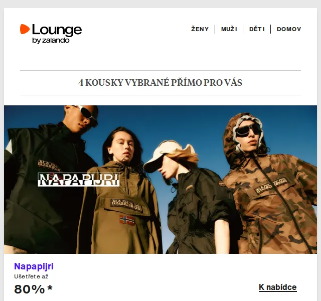 Lounge by Zalando: Napapijri, Esprit, Triumph – až 80% sleva – červenec 2026 | Nuslet.cz