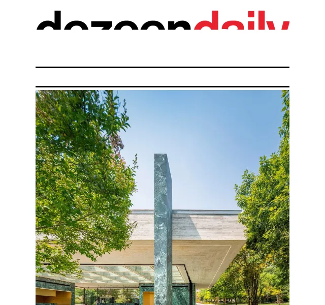 Dezeen Daily: Osm obýváků v organickém moderním stylu – červenec 2026 | Nuslet.cz