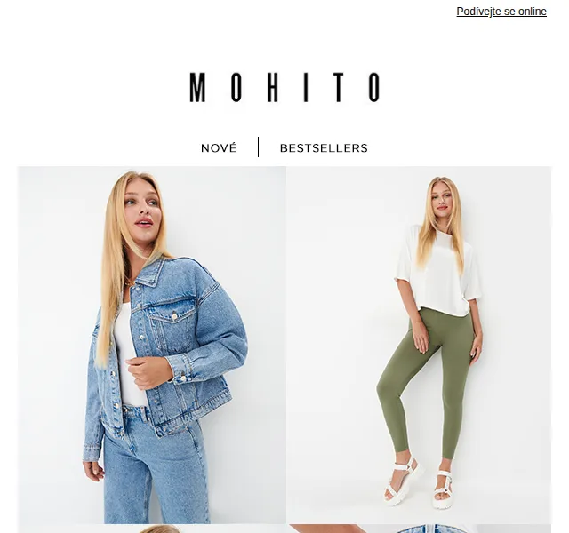MOHITO: Back to basics – nadčasové střihy za skvělé ceny – červenec 2026 | Nuslet.cz