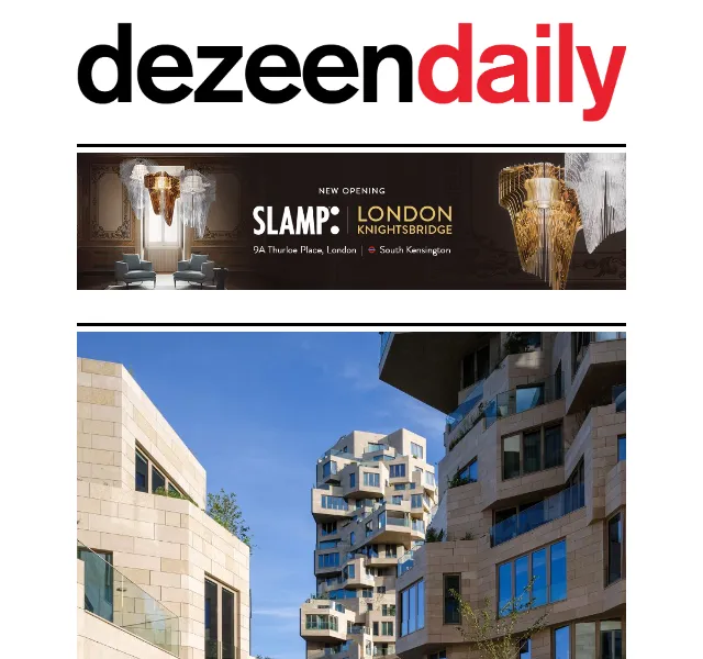 Dezeen Daily: MVRDV Valley & Google black logo – červen 2026 | Nuslet.cz