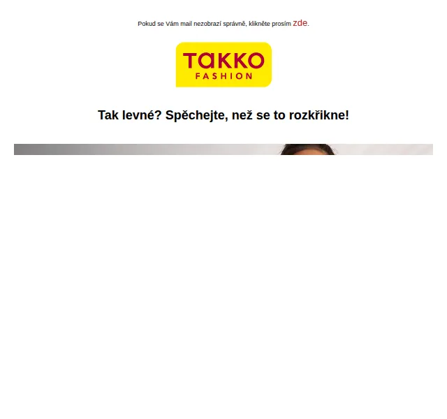 Takko Fashion: sleva až 30 % na letní módu – červenec 2026 | Nuslet.cz