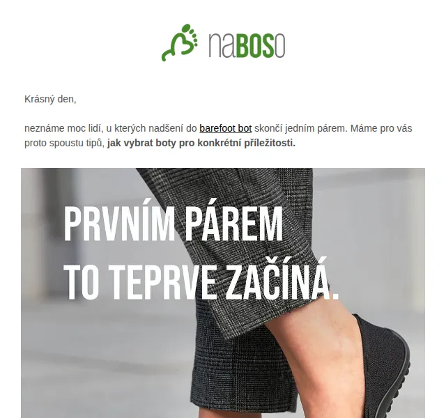 naBOSo: Barefoot boty pro všechny – červen 2026 | Nuslet.cz