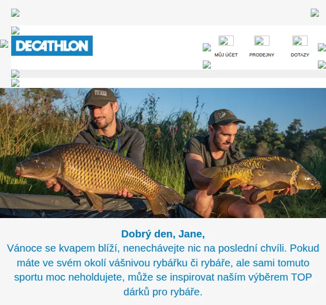 Decathlon: TOP dárky pro rybáře – červen 2026 | Nuslet.cz