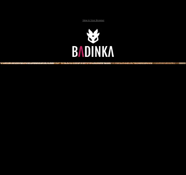 BADINKA: Barely there, Bold all the way – červenec 2026 | Nuslet.cz